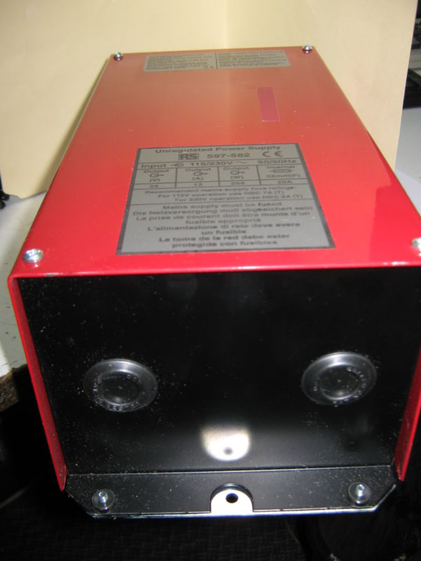 RS 597-582 24 VDC 288 WATT UNREGULATED POWER SUPPLY