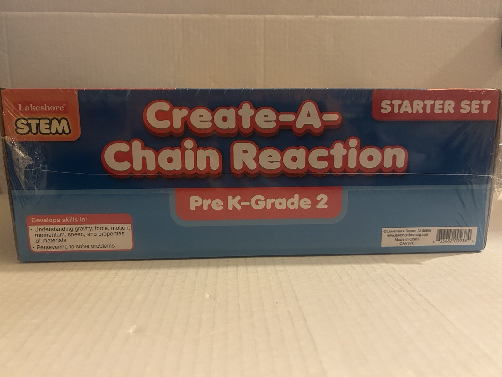 Lakeshore Create-A-Chain Reaction Starter Set PP565 Pre K-Grade 2