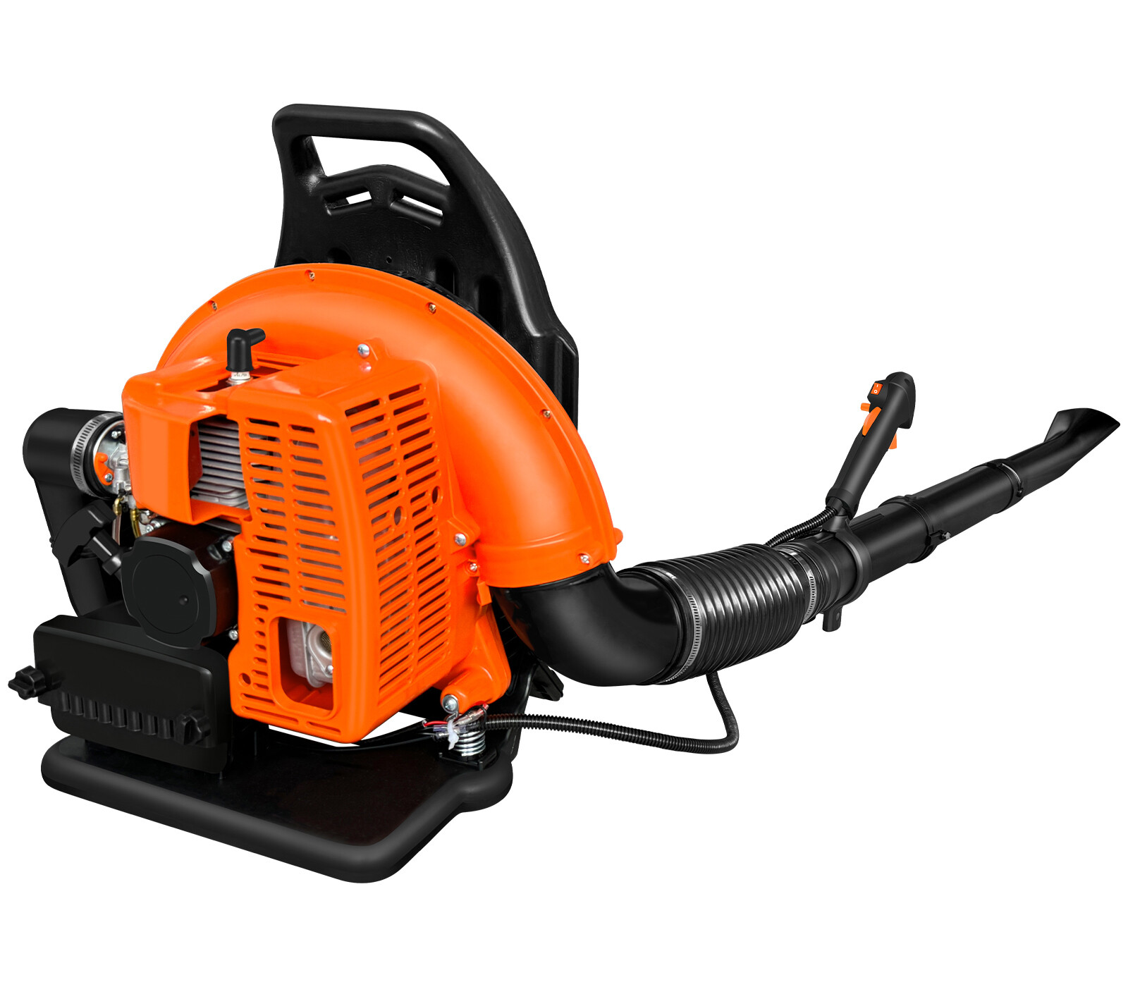Backpack Leaf Blower Gas Powered Snow Blower 665CFM 63CC 2-Stroke 3HP 6800 RPM