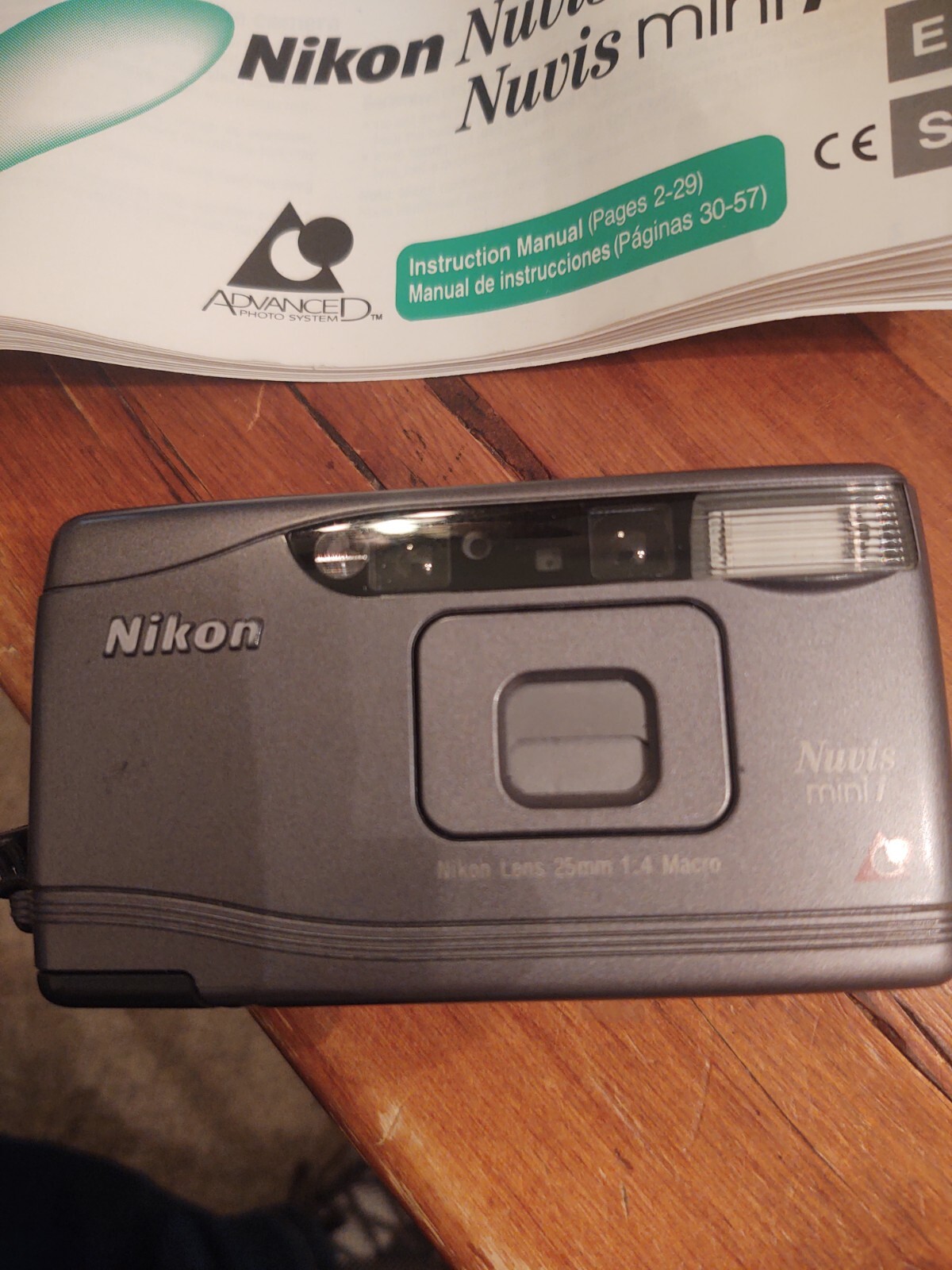 Nikon Nuvis Mini I APS Point & Shoot Film Camera