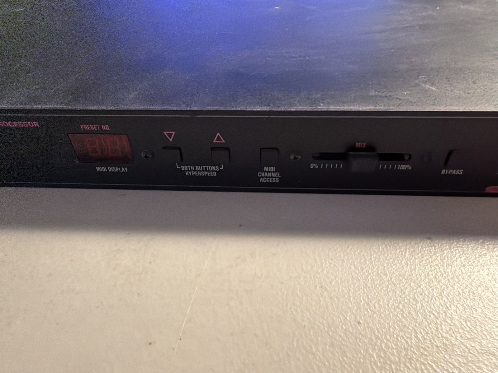 ART MULTIVERB LT 16 BIT DIGITAL MULTI-EFFECTS PROCESSOR - FOR PARTS, UNTESTED