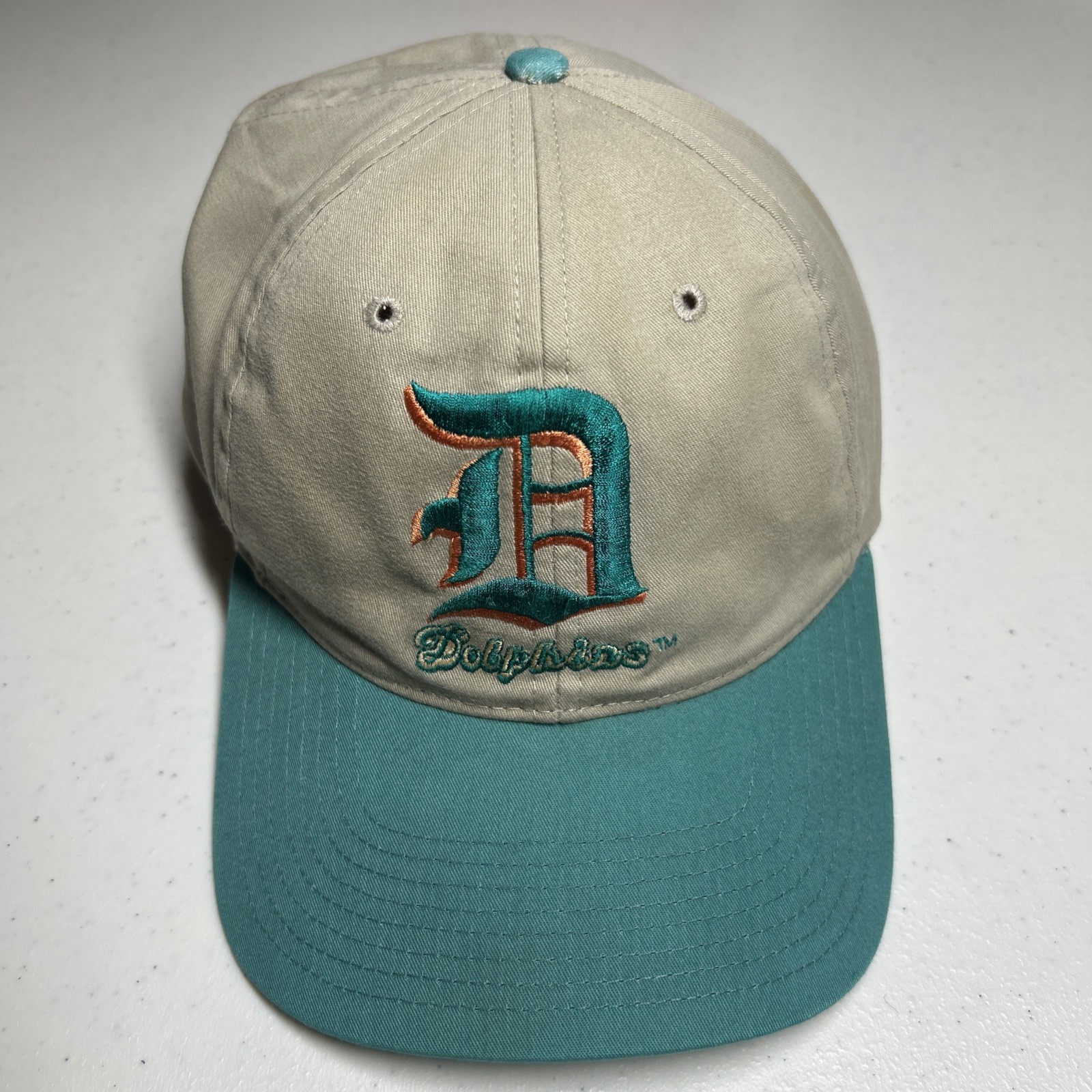 Vintage Miami Dolphins Hat SnapBack Hat Embroidered VTG Sports Football