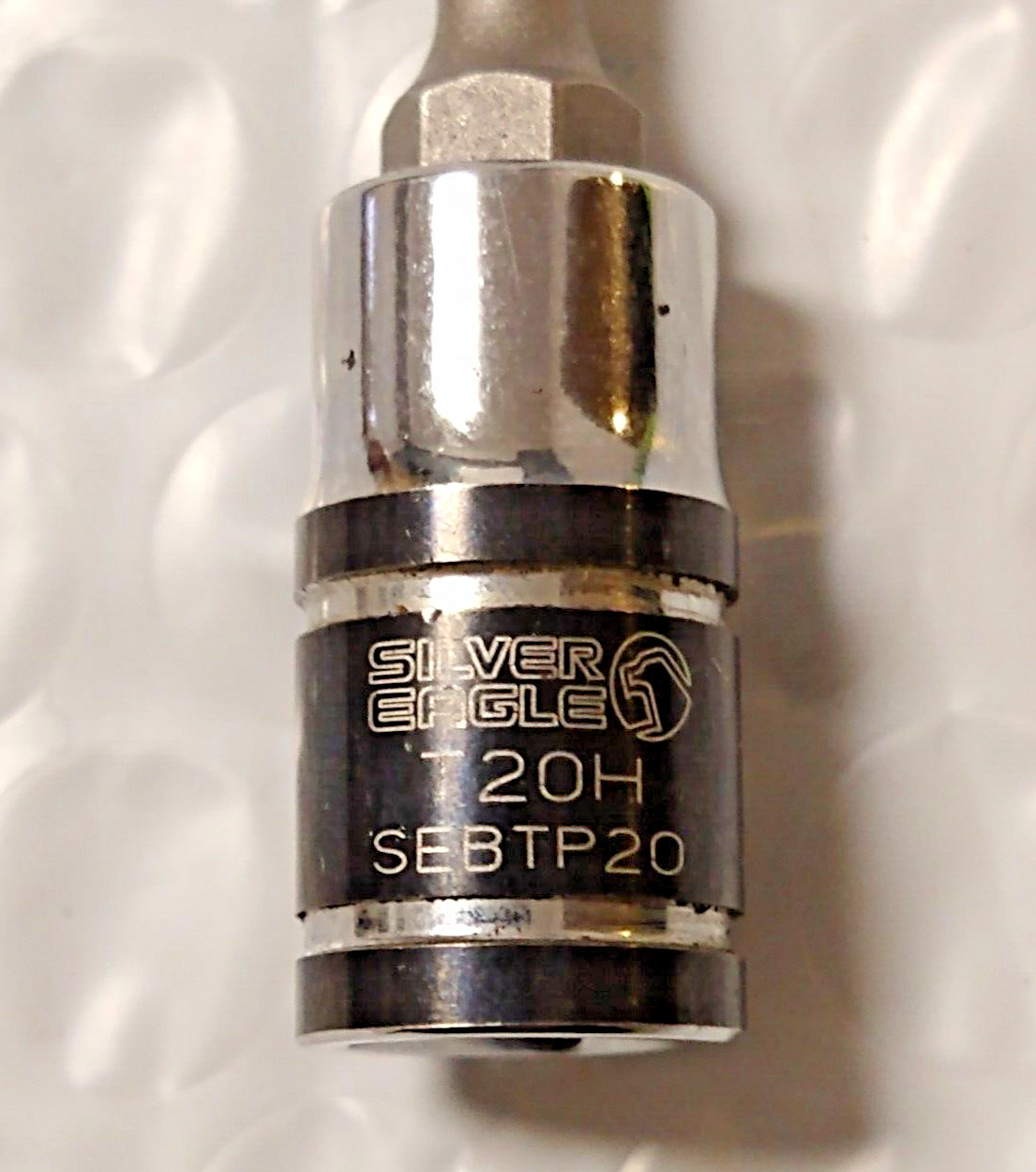 MATCO TOOLS SEBTP20, 1/4" SOCKET DRIVEN, T20H TORX BIT *TAMPER RESISTANT"