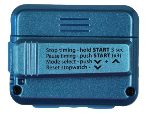 Interval Timer and Stopwatch - Teal/Blue Metallic Gloss