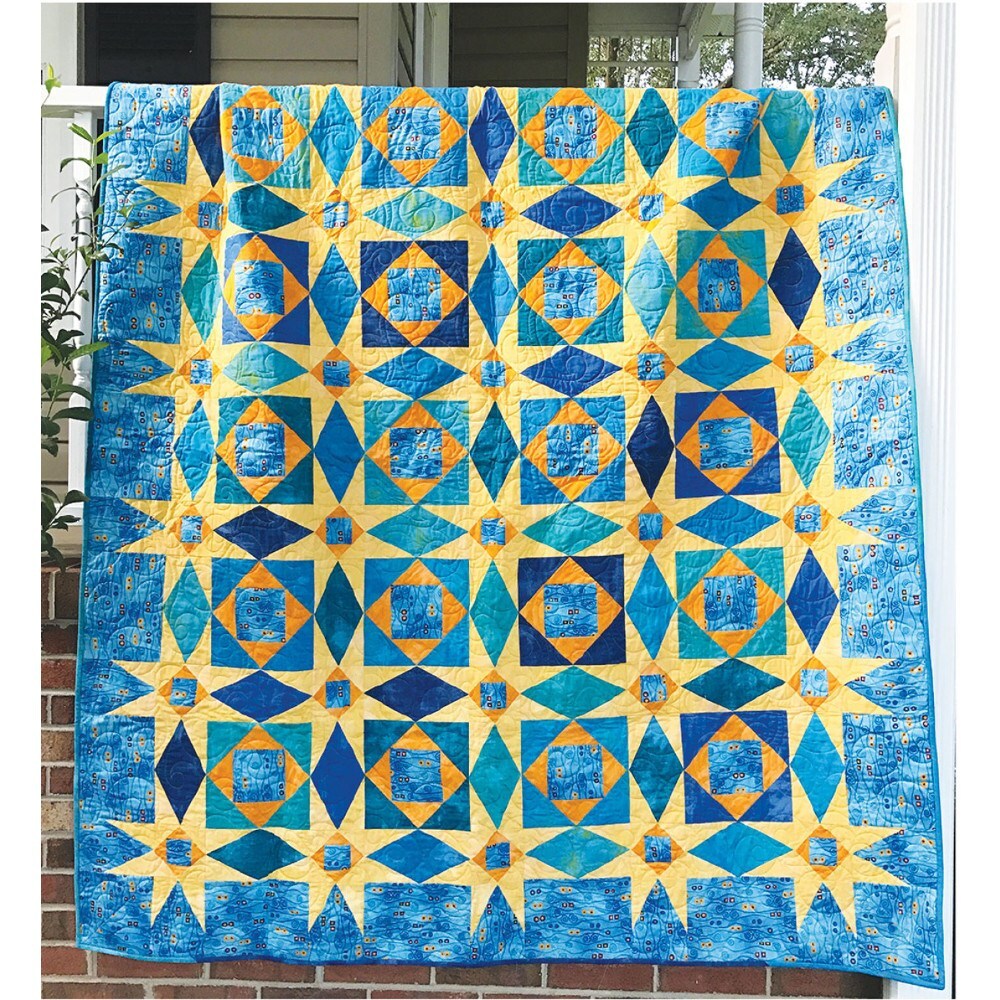Starry Night Storm at Sea Pattern, Cut Loose Press
