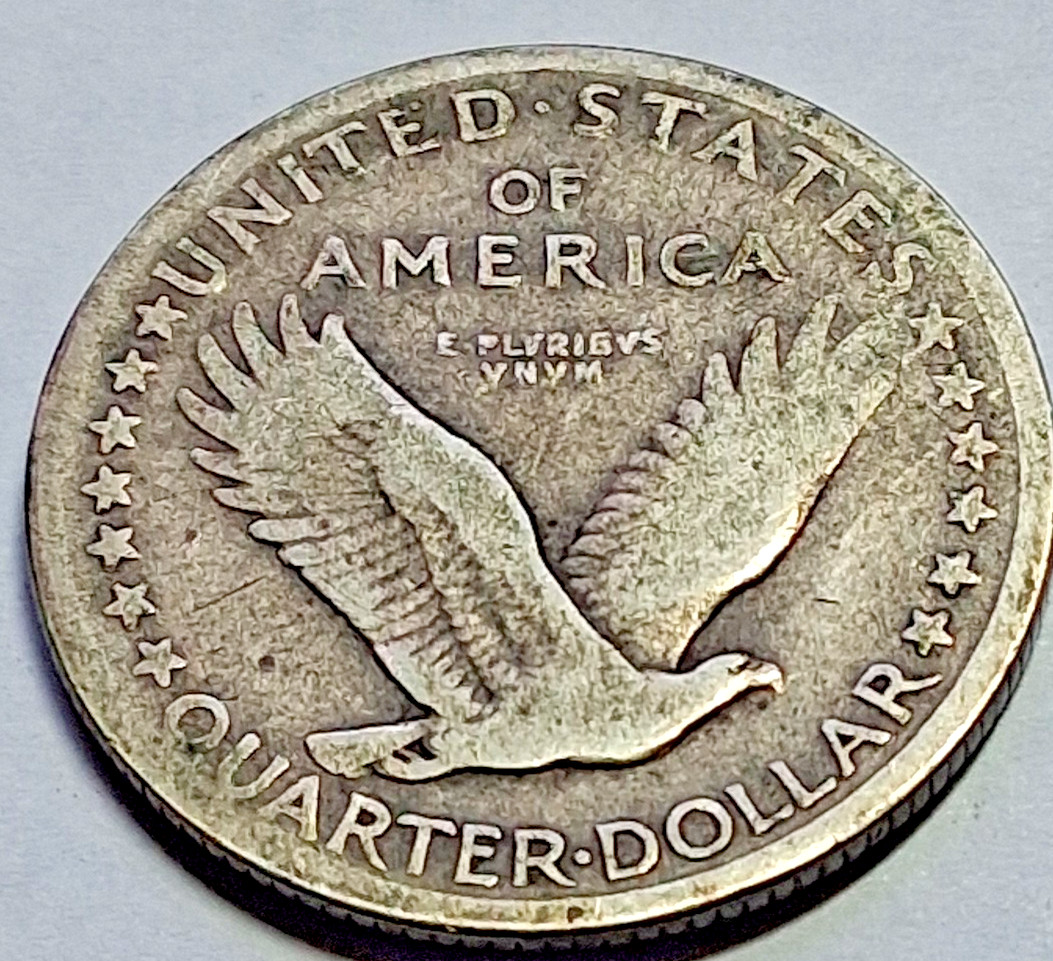 1917 Type 1 Standing Liberty Quarter