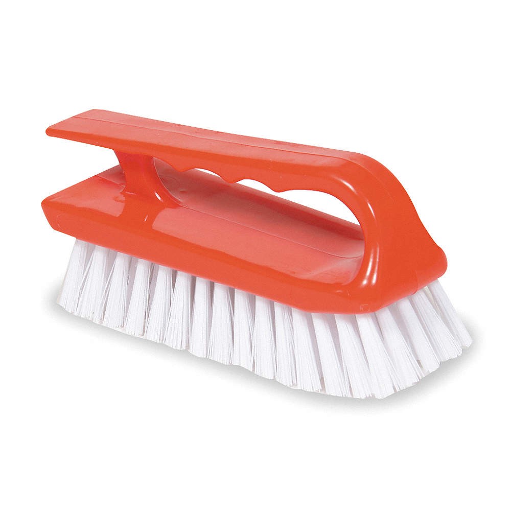 TOUGH GUY 1VAD9 PK 2 Scrub Brush,6 in Brush L 1VAD9