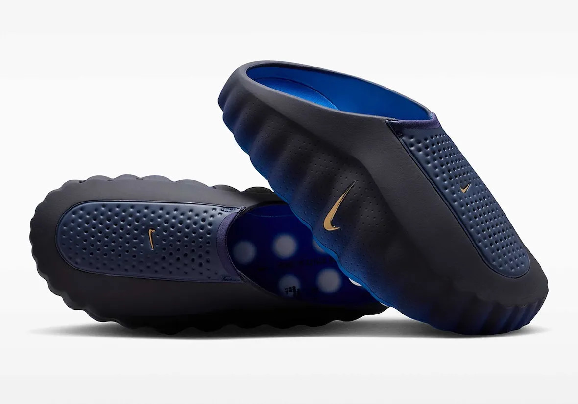 Nike Mind 001 Slide Blackened Blue Game Royal - Size US9/10 Brand New