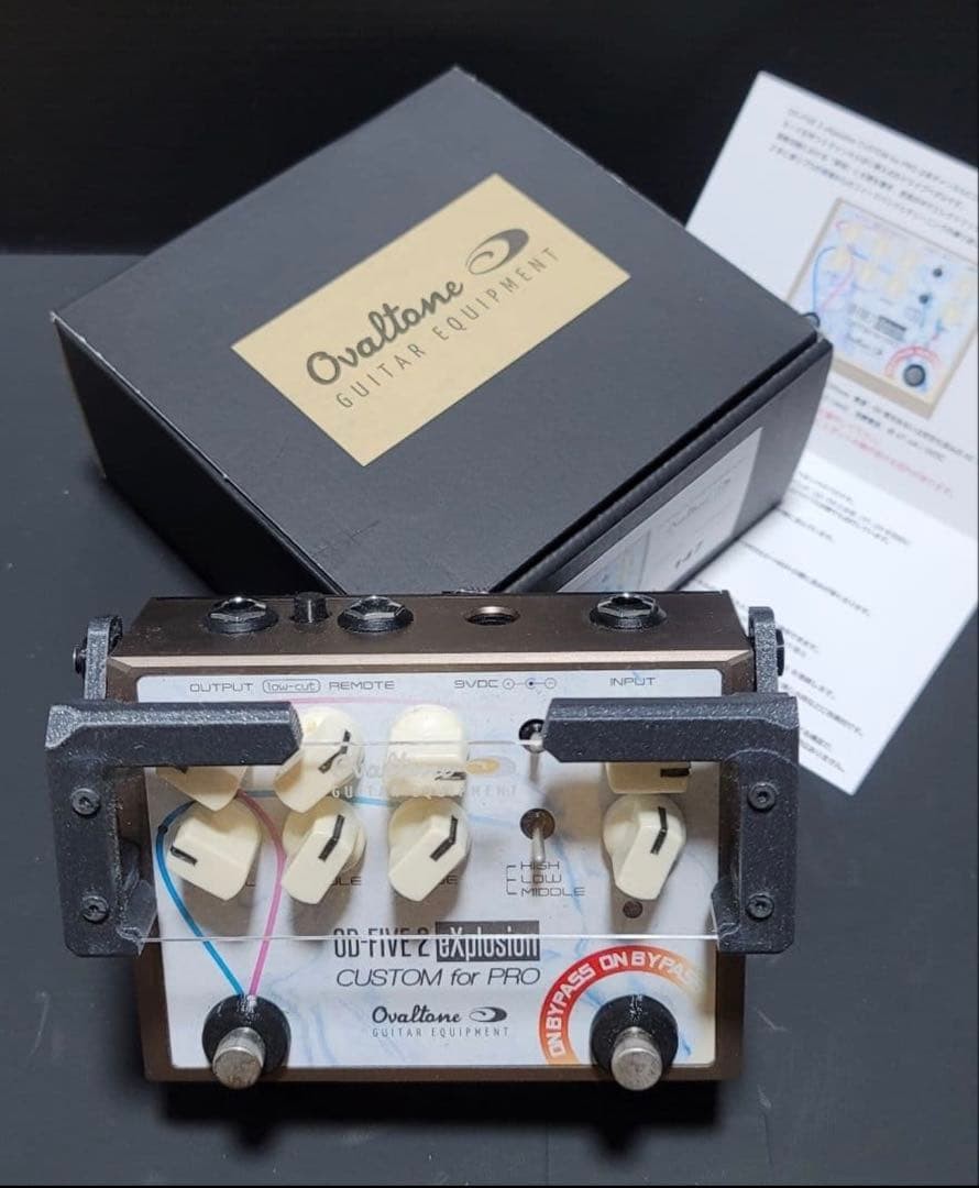 Ovaltone OD-FIVE 2 eXplosion CUSTOM for PRO 2ch Overdrive Guitar Pedal