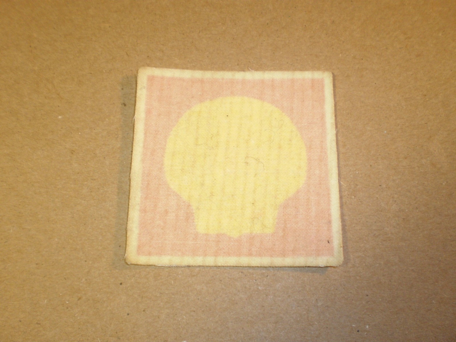 SHELL MOTOR OIL / GAS STATION UNIFORM PATCH.