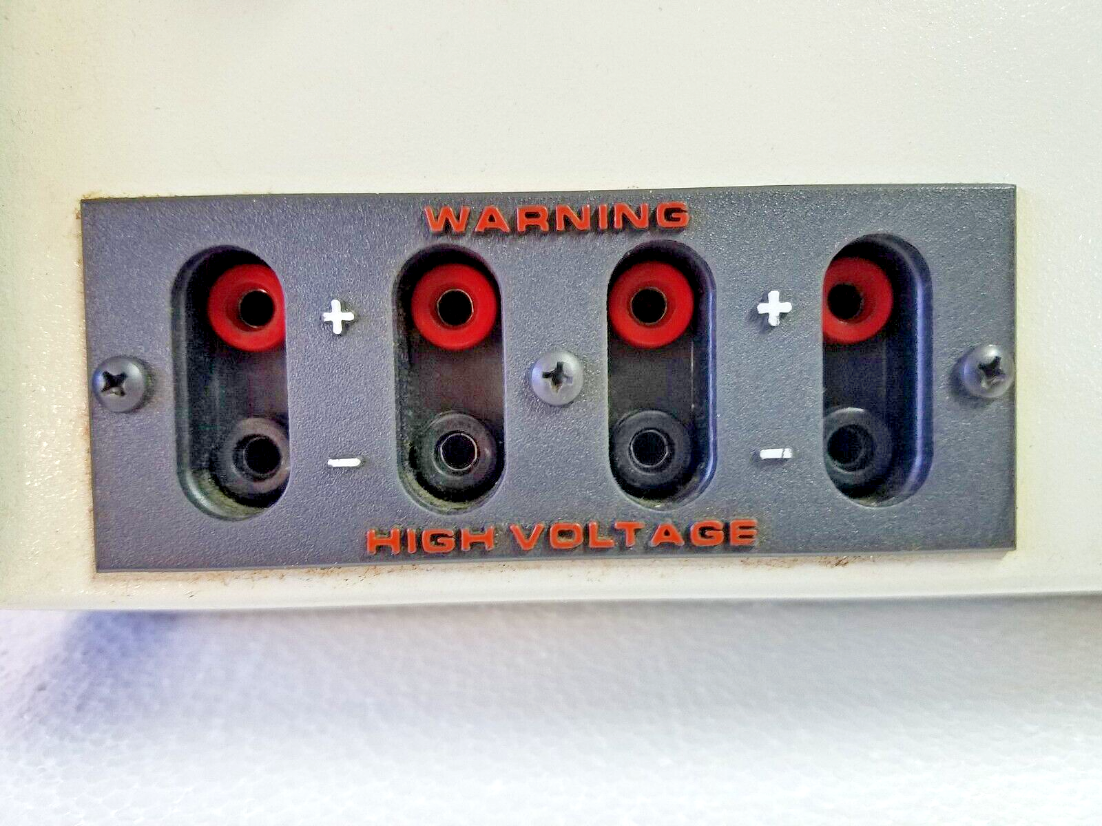 BRL MODEL 500 HIGH CURRENT POWER SUPPLY