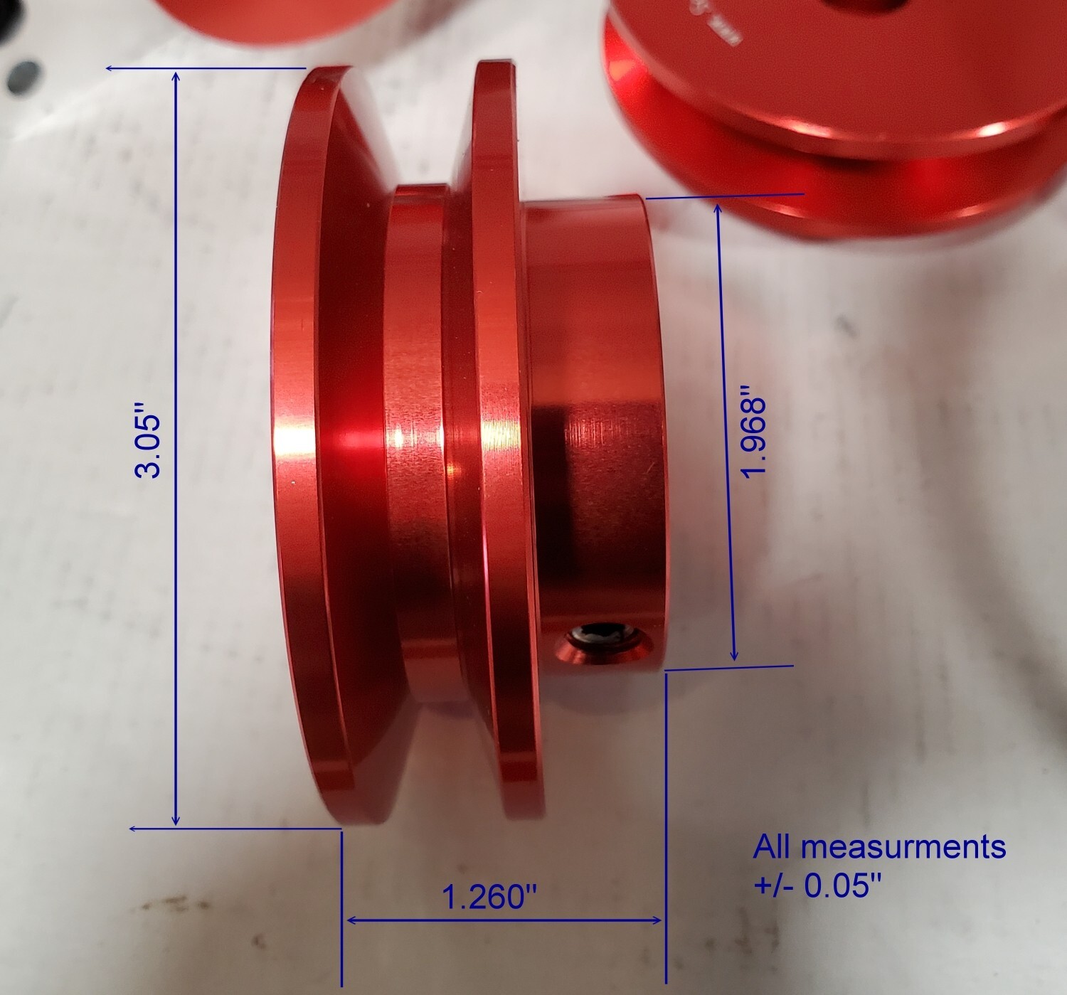 AK30 15mm bore Single Sheave Pulley 4L 3L A type BELT OD 3" Hi speed performance