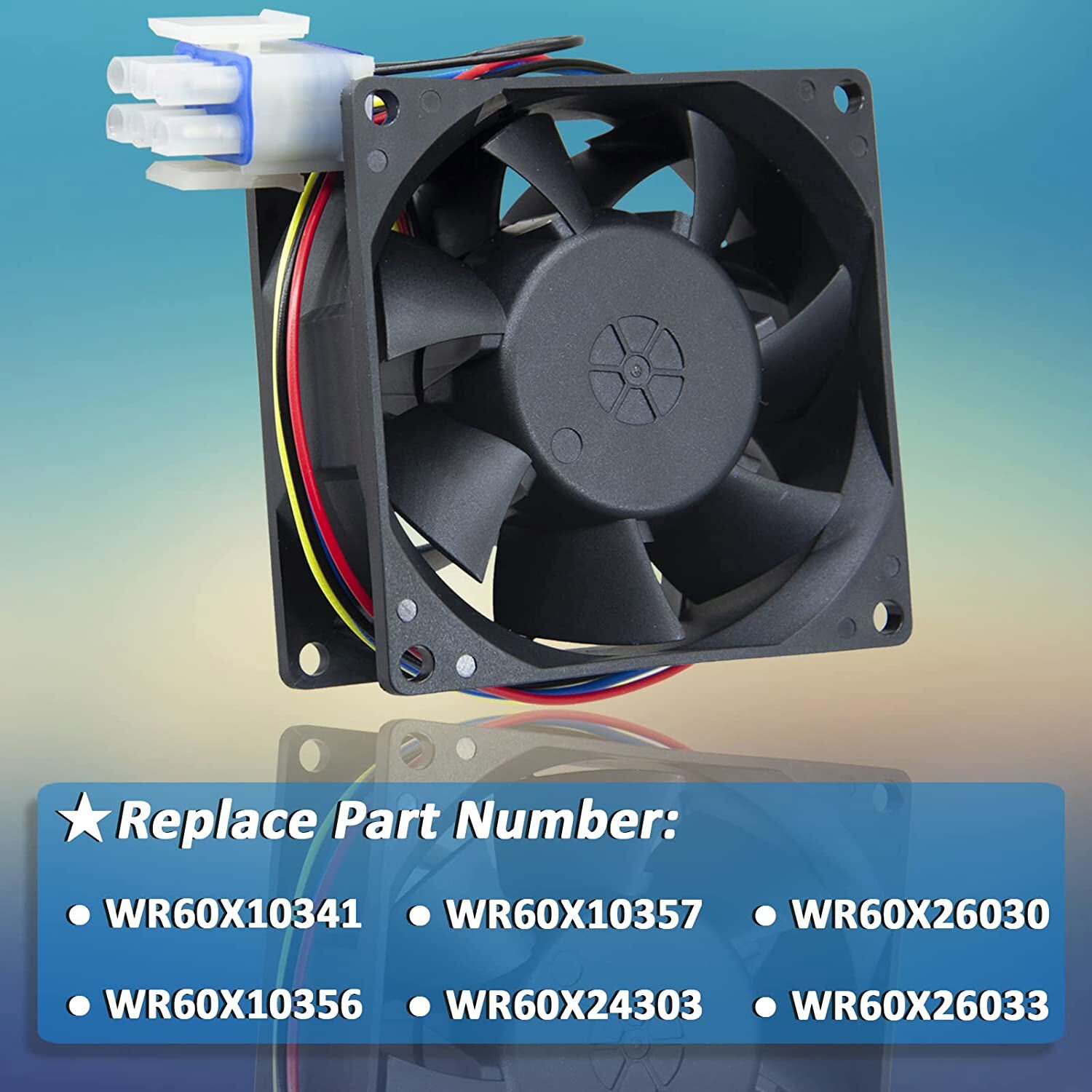 For GE Evaporator Fan Motor New WR60x26866 ,WR49x25197 WR60x10356,239d1412P001
