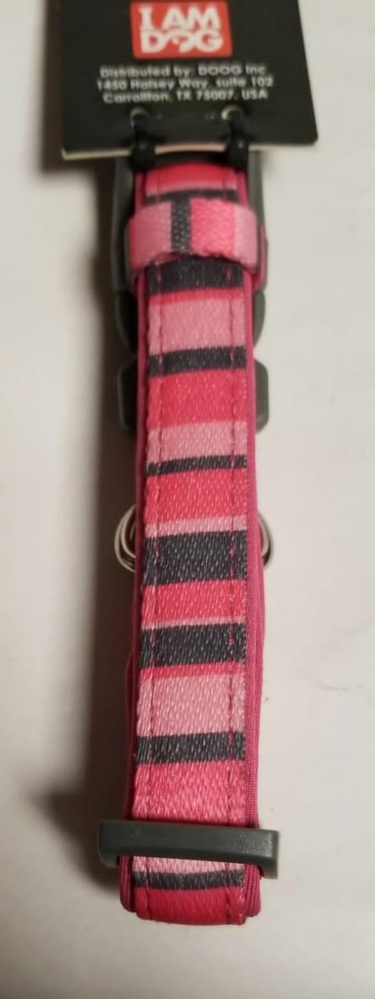 I Am Dog Neoprene Collar Small 9-14in Neck (LOC TUB L-46)
