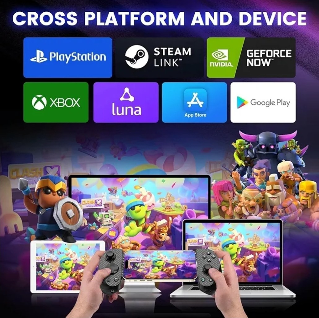 Serafim S3 USB-C Mobile Gaming Controller iPhone 15 16 17 Android Hall Effect