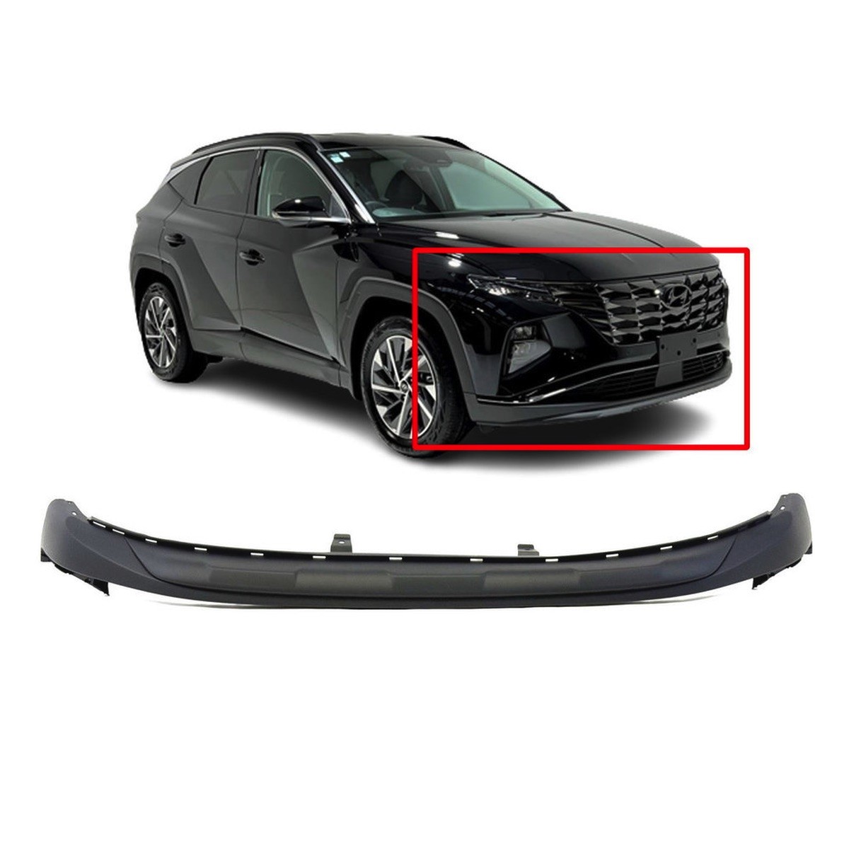 Bumper Cover For 2021-2023 Hyundai Tucson HY1015120 Front Lower Primed
