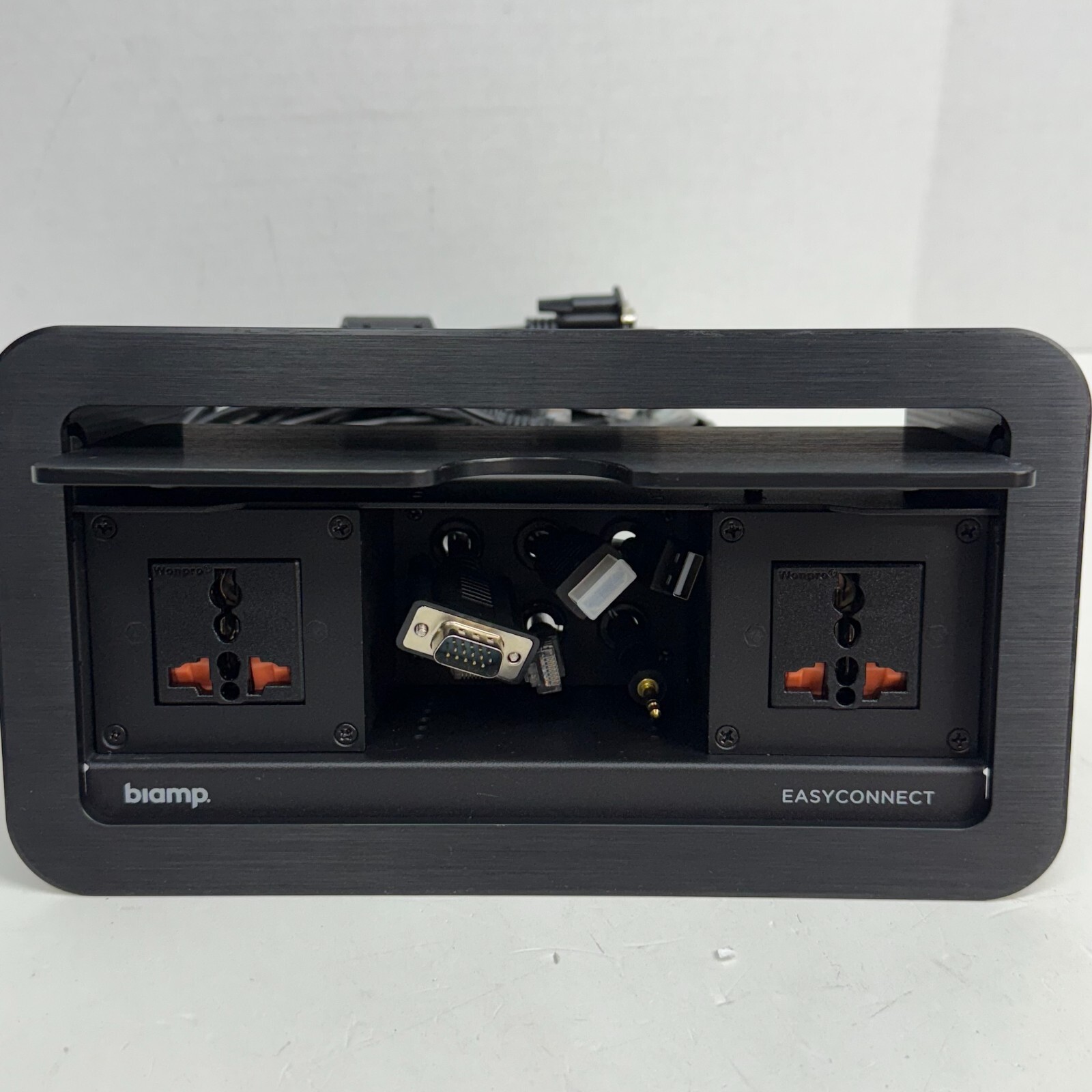 Biamp EC-P-UNI Easy Connect Wall Control Panel – Universal PoE AV Controller LN