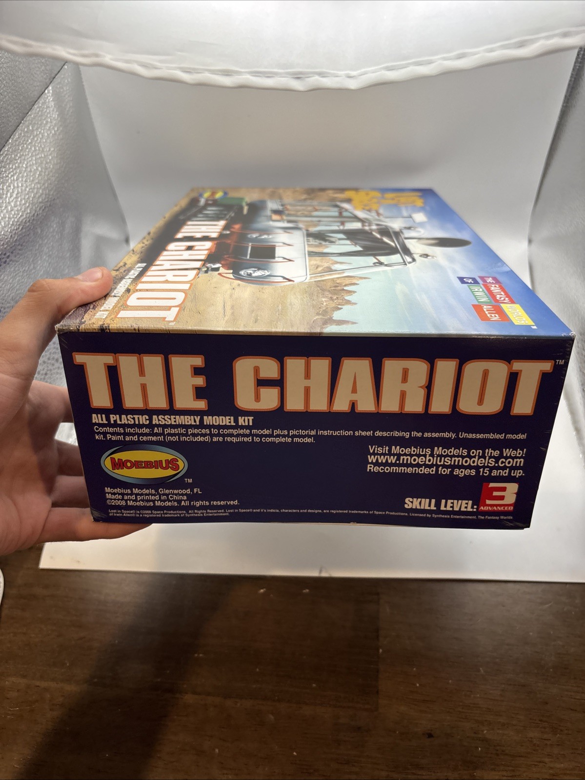 Moebius 902 Lost in Space Space Chariot 1/24 Scale Plastic Model Kit