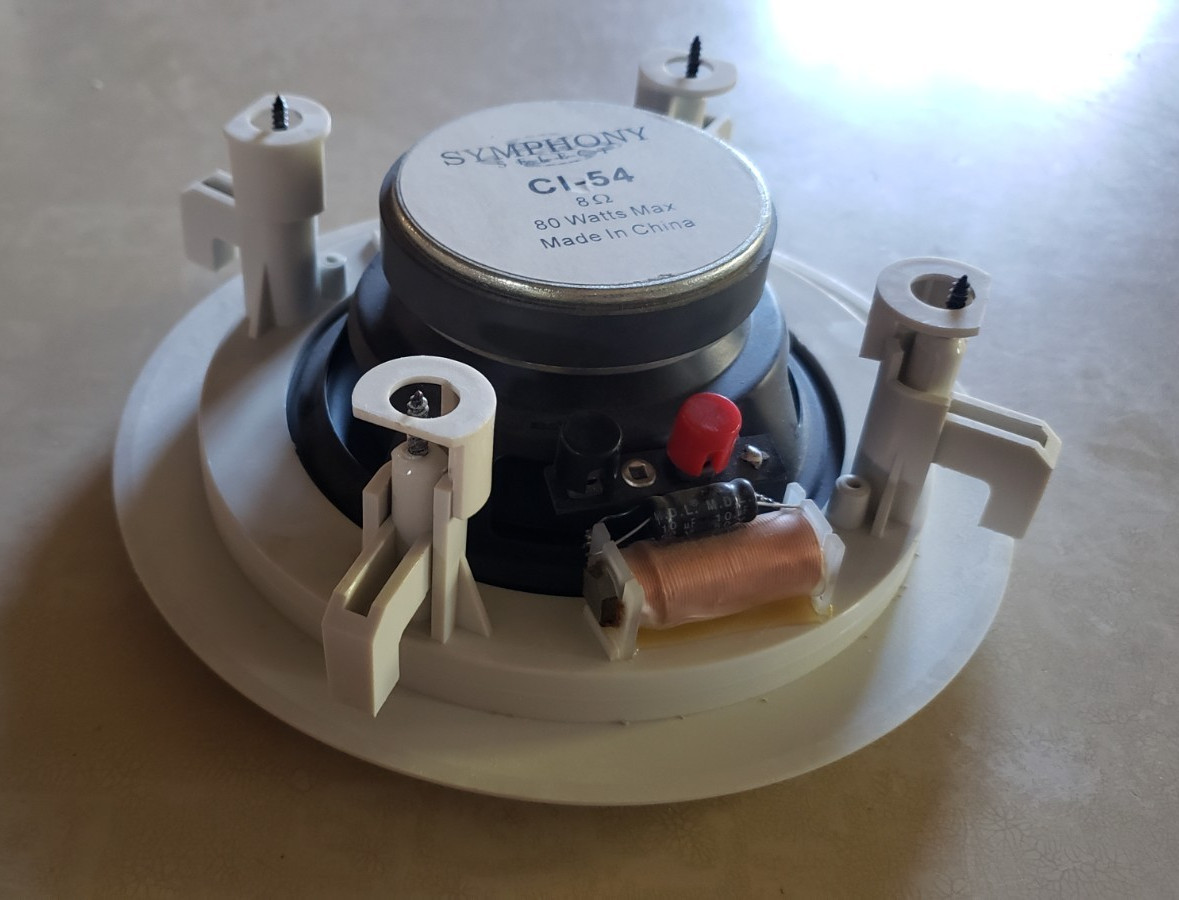 Symphony CI-54 ceiling speakers, qty=8