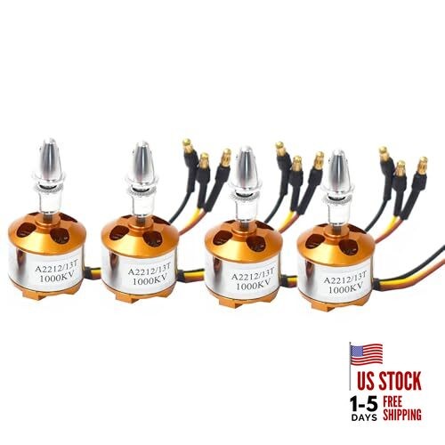 A2212 1000KV Brushless Motors 13T High Power Brushless Outrunner Motor for RC 4