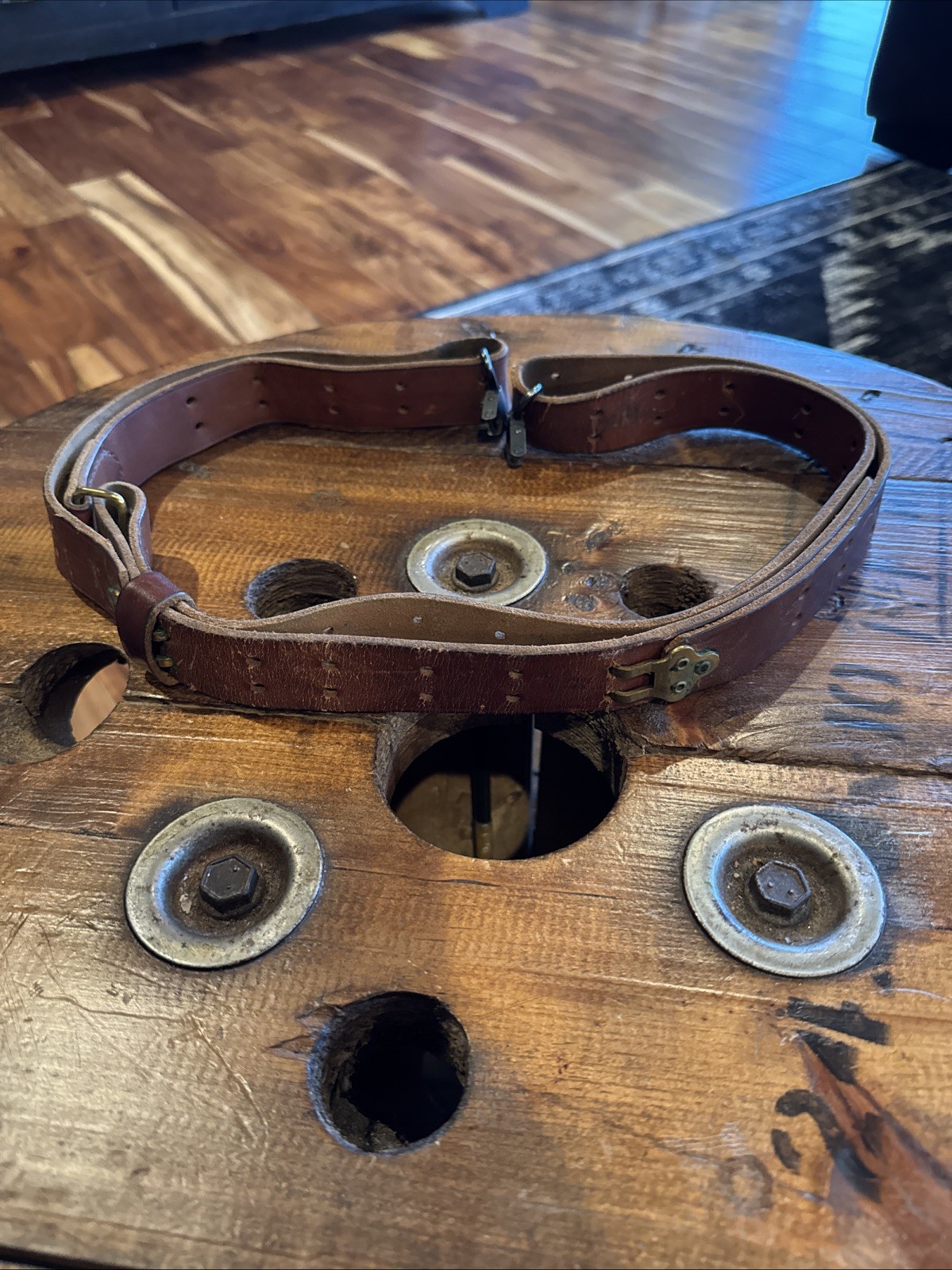 Vintage Military Style Rifle Sling With Swivels