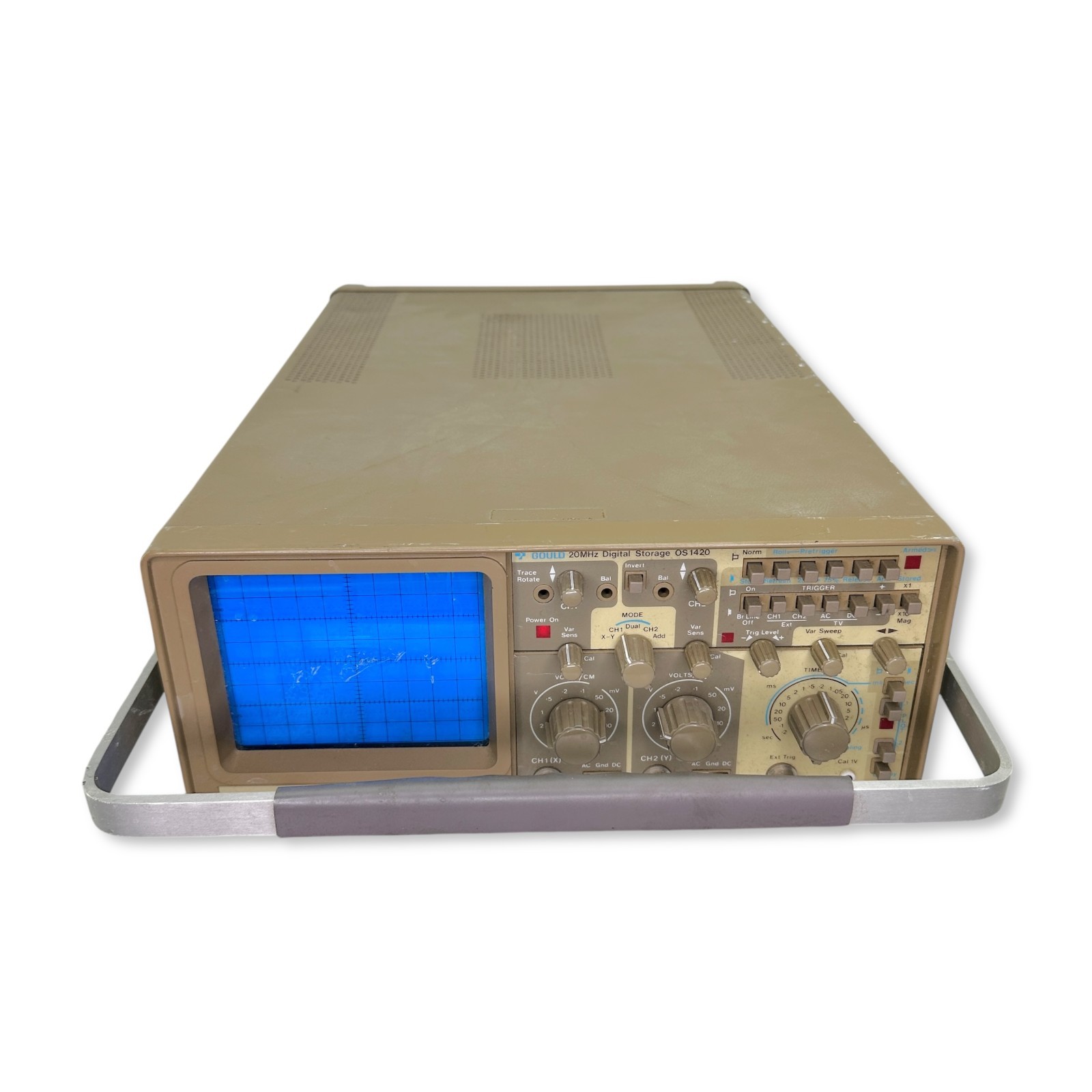 Gould OS1420 20MHz Dual Trace Digital Storage Oscilloscope-Vintage Lab Equipment