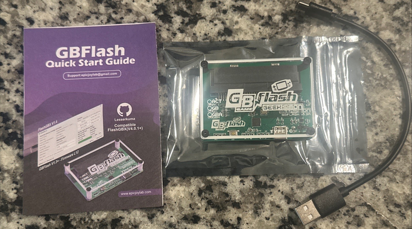 GBFlash Game Card Burner For Game Boy GBA GBC Backup ROMs Saves Reader Flasher