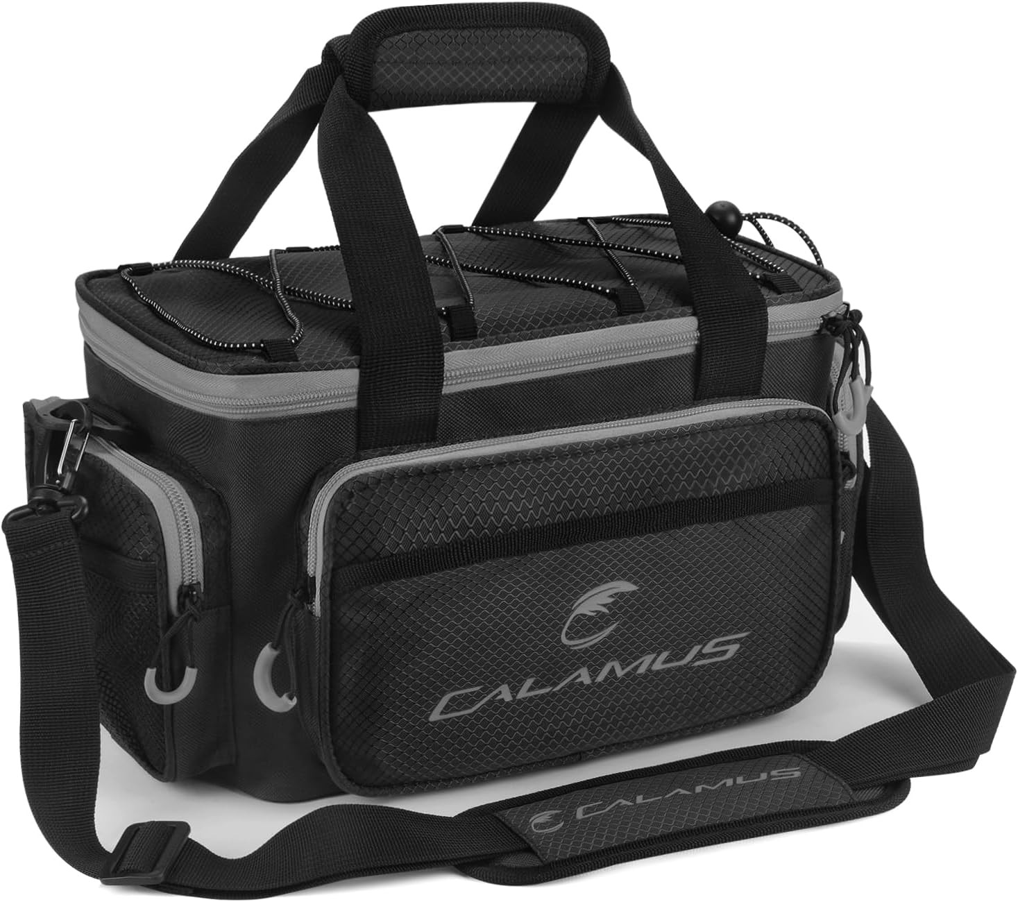 Fishing Tackle Bags - Saltwater & Freshwater Fishing Bags - Rip-Stop PE - Padded