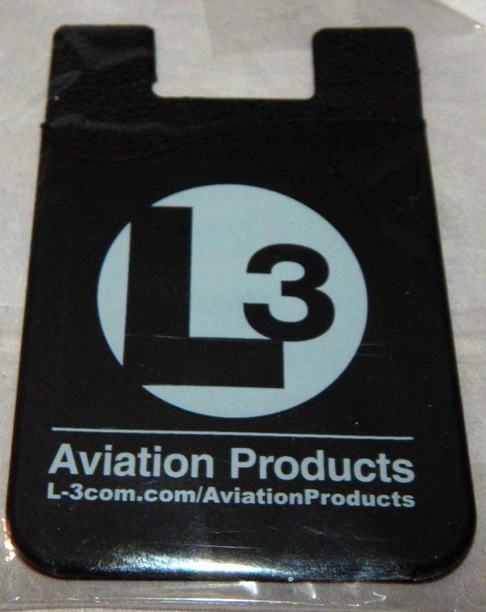 L3 Aviation Products Silicone Cell Phone Card Pocket Factory Sealed