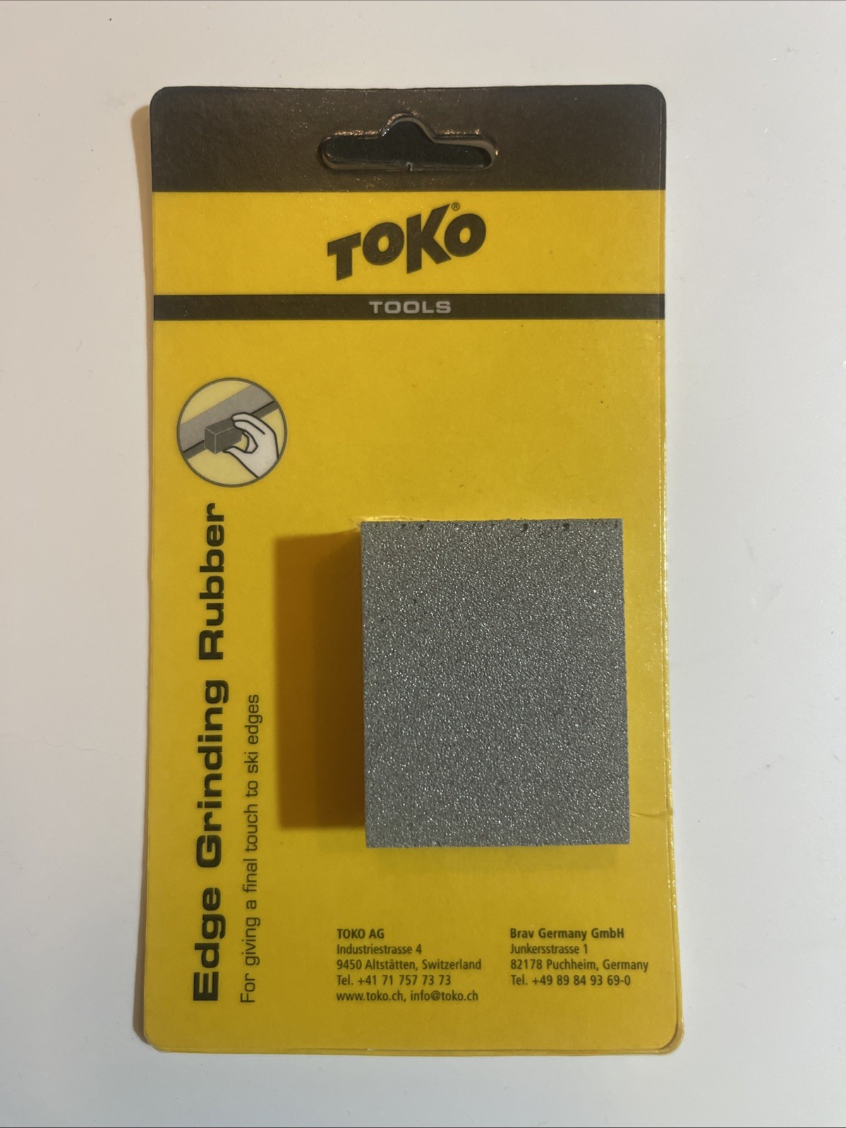 Toko Edge Grinding Rubber One Color, 50x40x20 mm 5560026