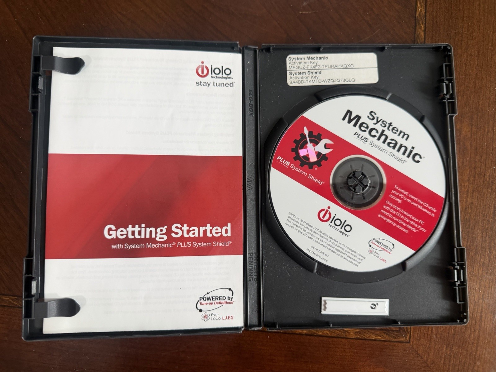 Iolo System Mechanic Antivirus Software CD PC Tune Up Kit 2009
