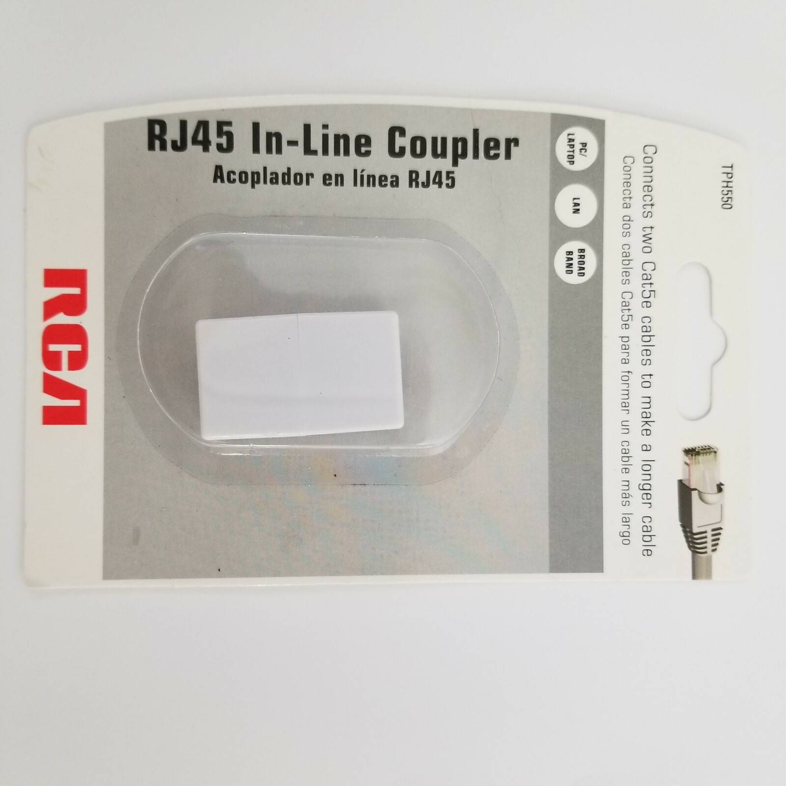 NEW RCA TPH550 RJ45 In-Line Coupler