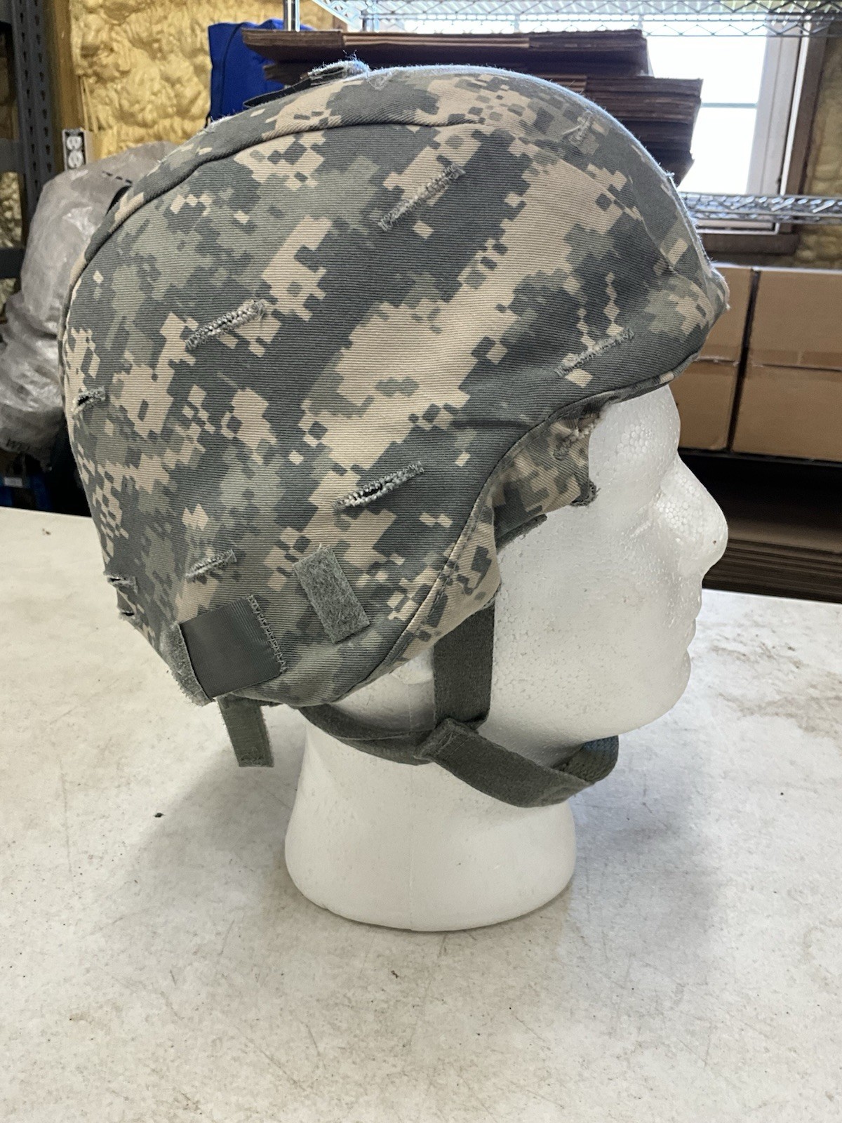 USGI MSA Advanced Combat Helmet ACH, Small, US ARMY, USMC, Surplus, With Cover