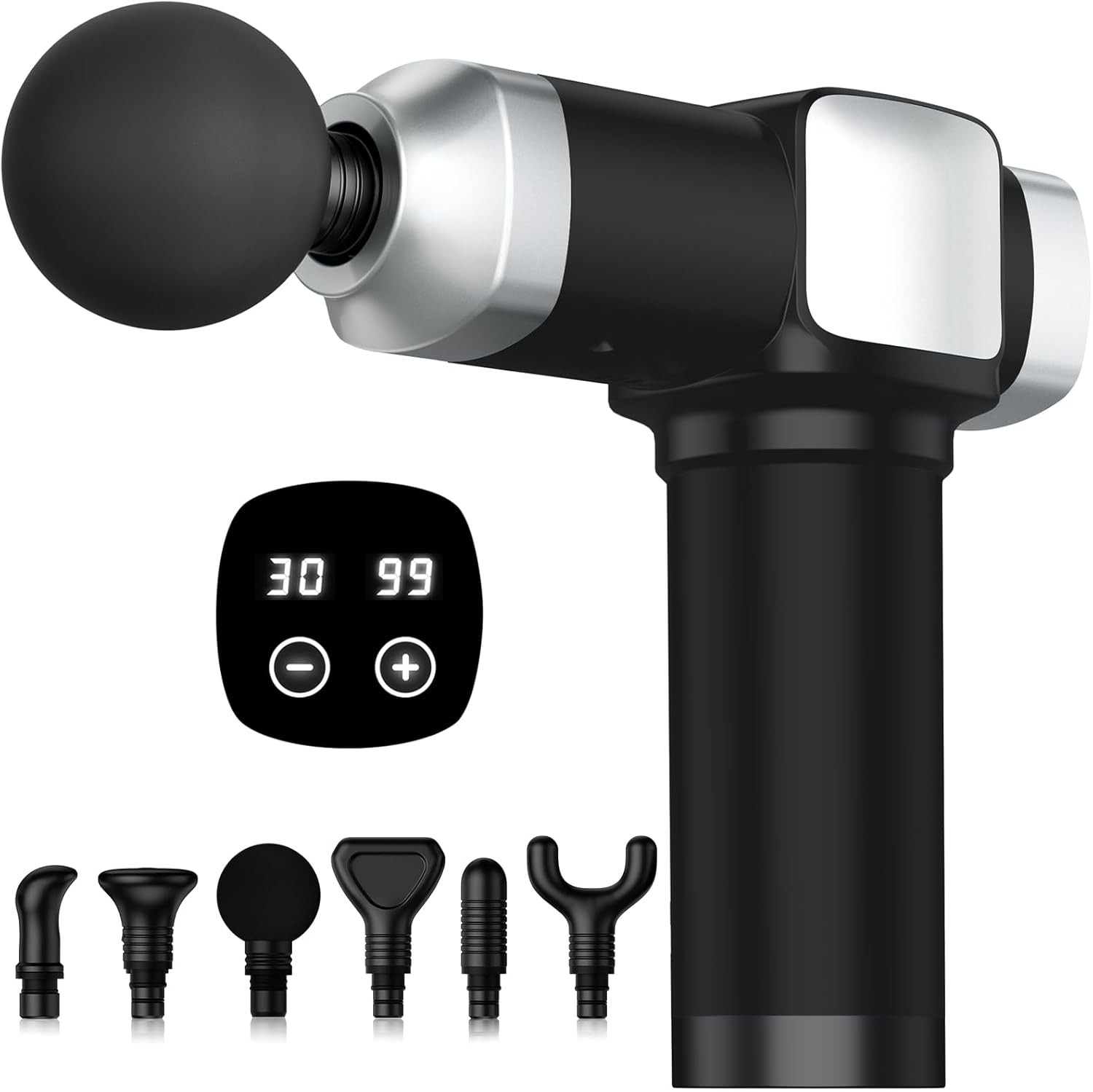 Deep Tissue Massa Gun, Portable Percuss Electric Muscle Massar for