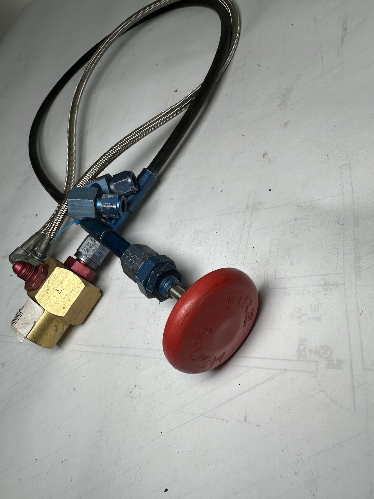 Race Car Fire Extinguisher System S15