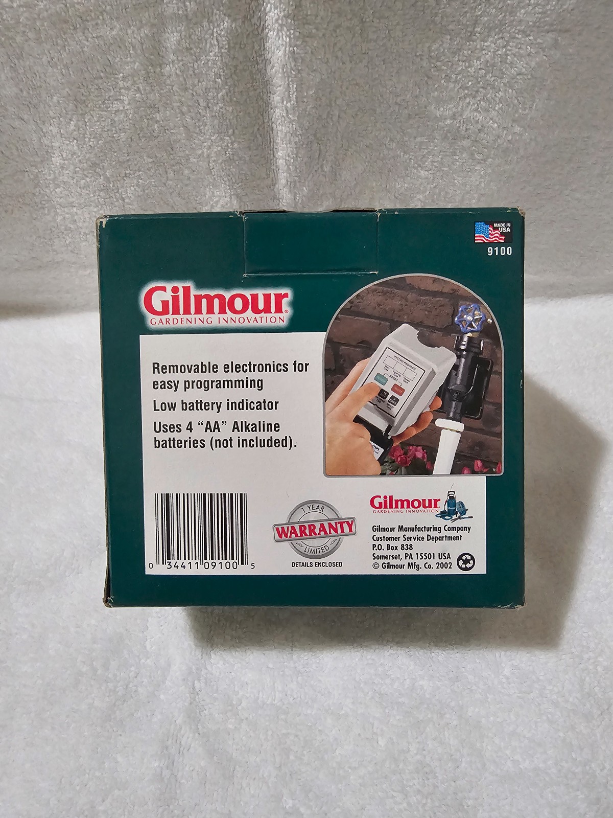 Gilmour Electronic Water Timer Model 9100 (New In Box)