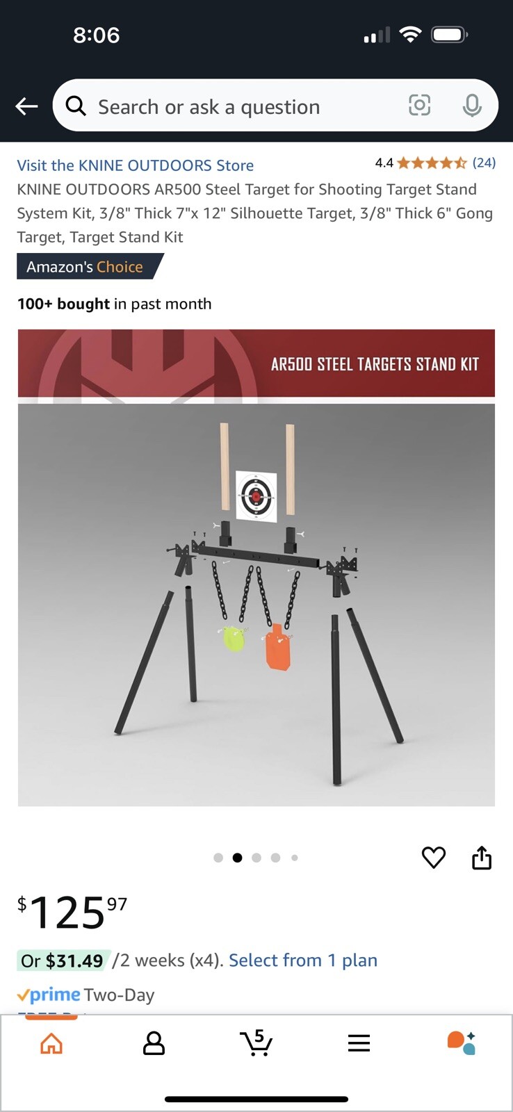 Knine Outdoor AR500