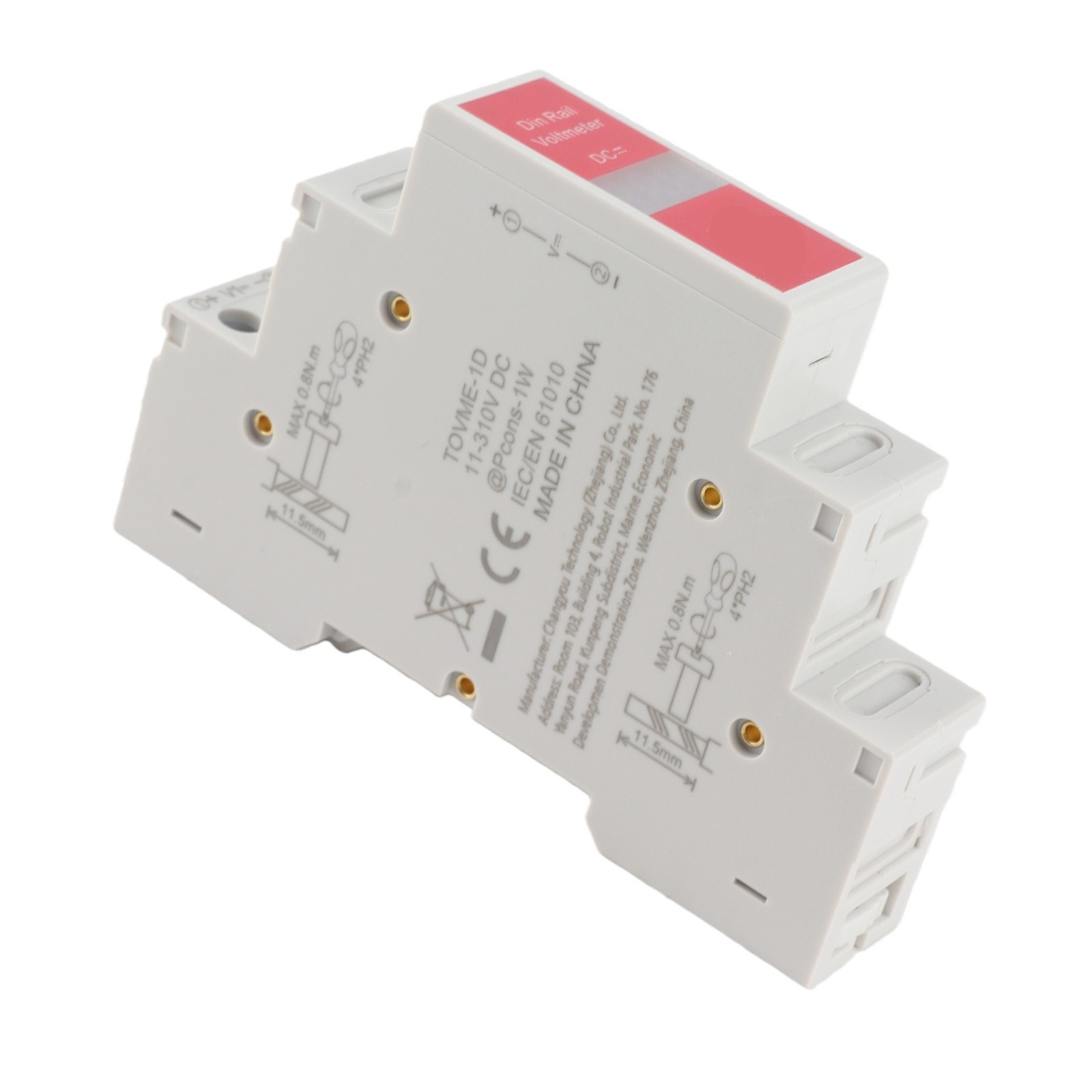 DC Voltage Meter Accurate Switching Output For Electrical Use Easy To Use