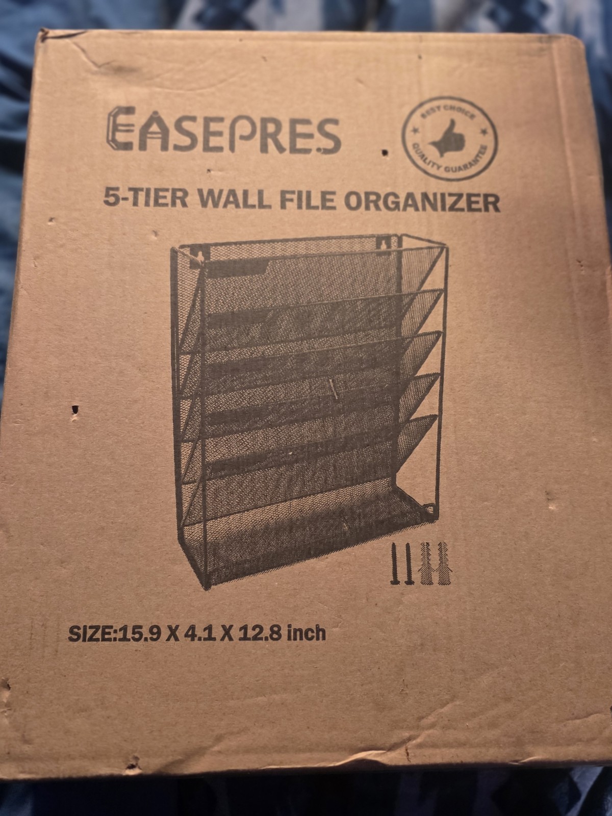 Easepress 5 Tier Wall File Organizer