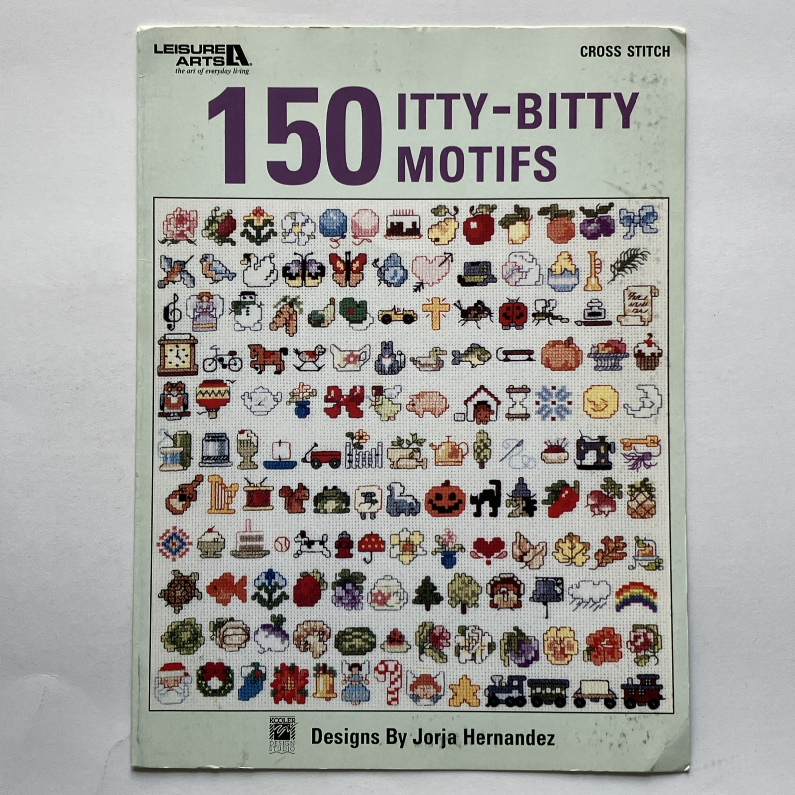 Leisure Arts Leaflet #4846 Counted Cross Stitch Patterns 150 Itty-Bitty Motifs