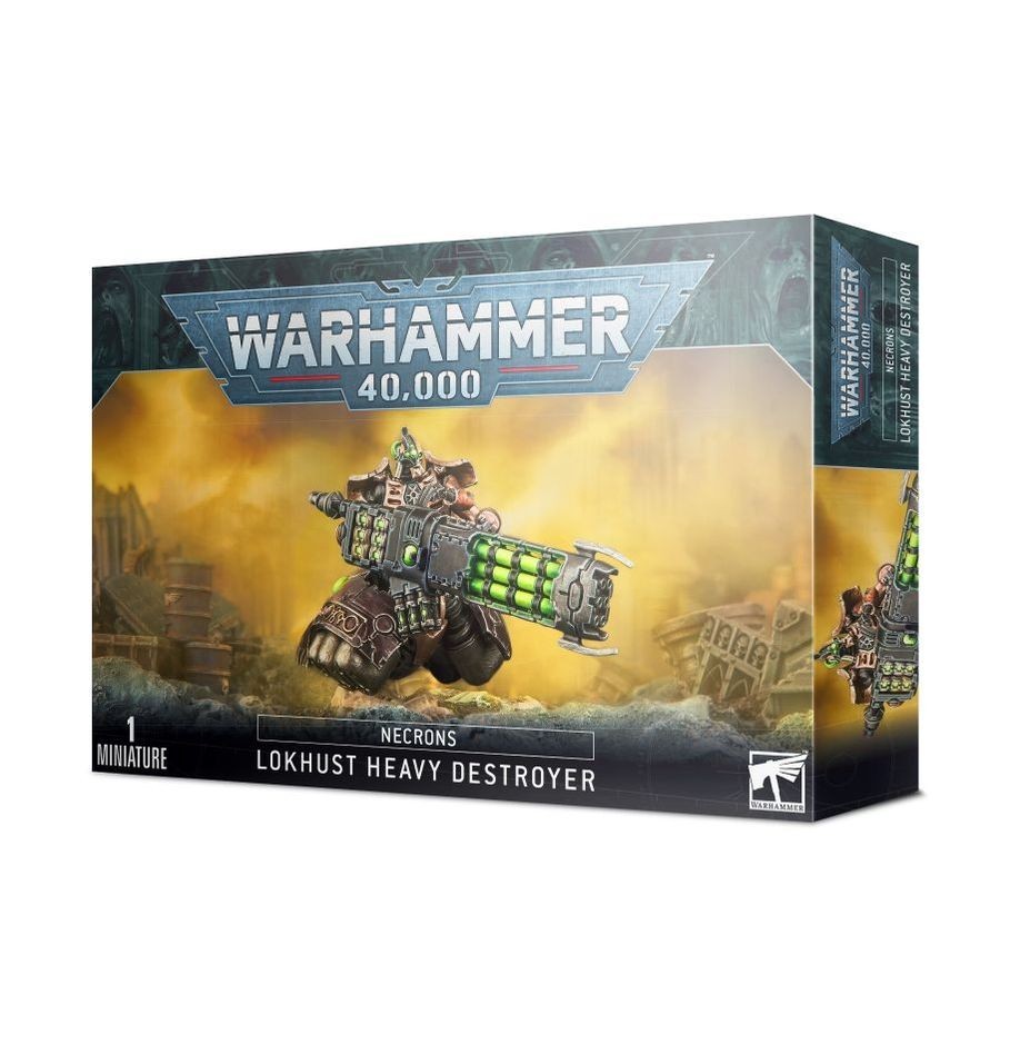 Games Workshop Warhammer 40K: Necron Lokhust Heavy Destroyer Mini Figure