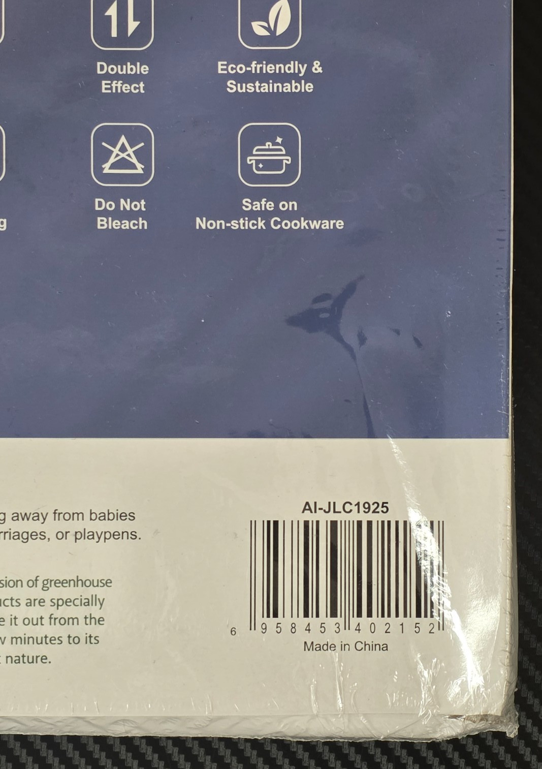 AIDEA Non Scratch Scrub Sponge for Non-Stick Cookware 24 Count Pack