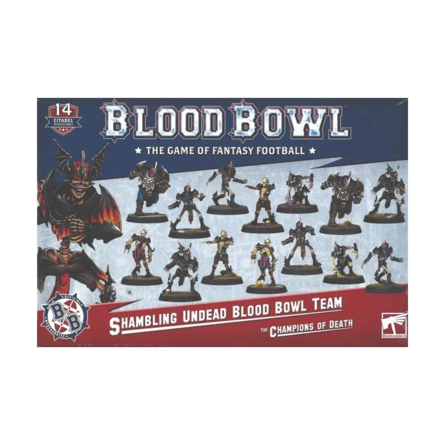 GW Blood Bowl 4E Shambling Undead Team - Champions of Death SW (New)