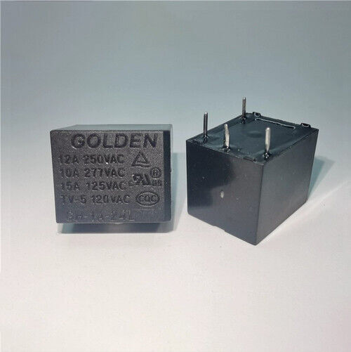 1Pce GOLDEN GH-1A-24L 24VDC Electromagnetic Relay 4Pins Quality assurance