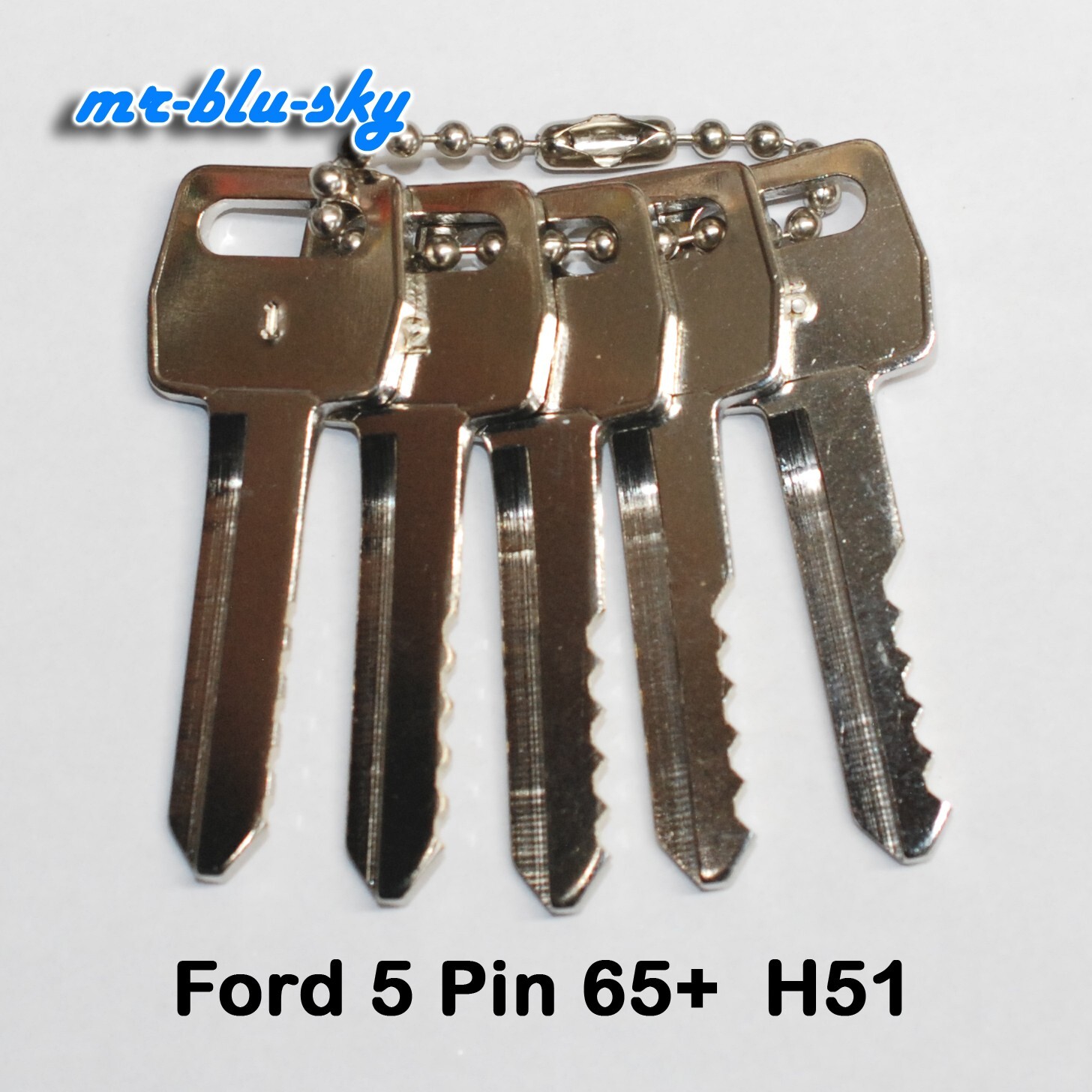 Ford 5 Pin 65+  H51 Space and Depth Keys ~ DSD#034, C24