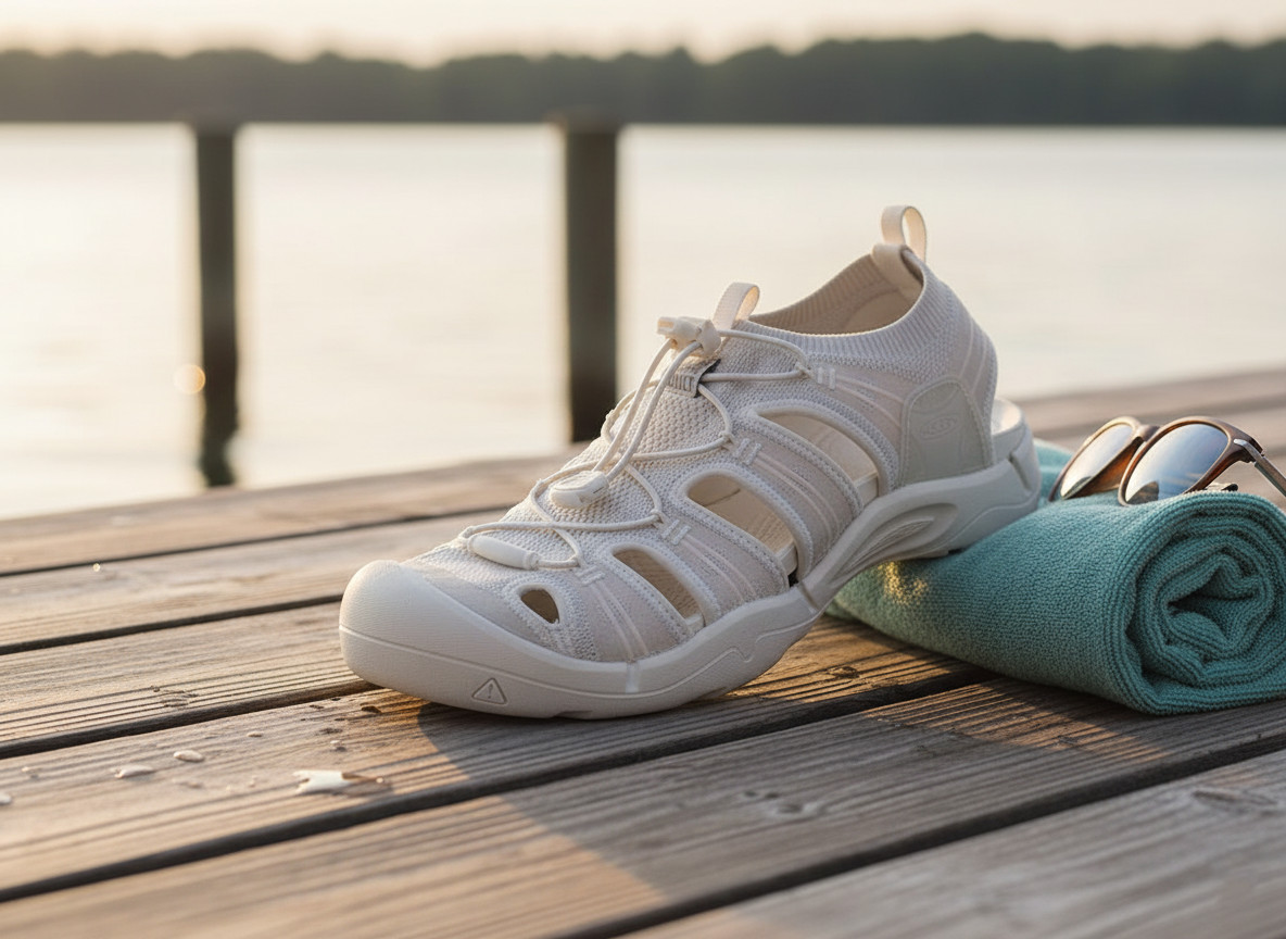 Keen EVOFIT ONE Triple White Men’s Size 11.5 Lightweight Athletic Outdoor Shoes
