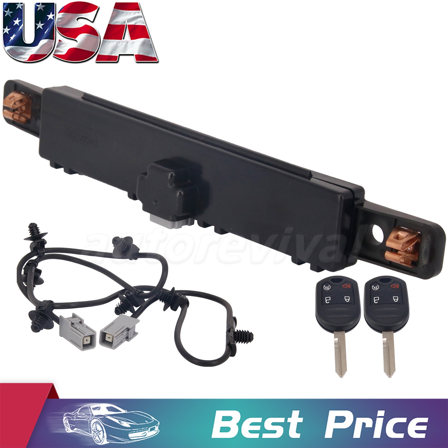 Remote Start Switch Kit w/2 Keys BC3Z-19G364-A ffor Ford F-150 F-250 2011-2014