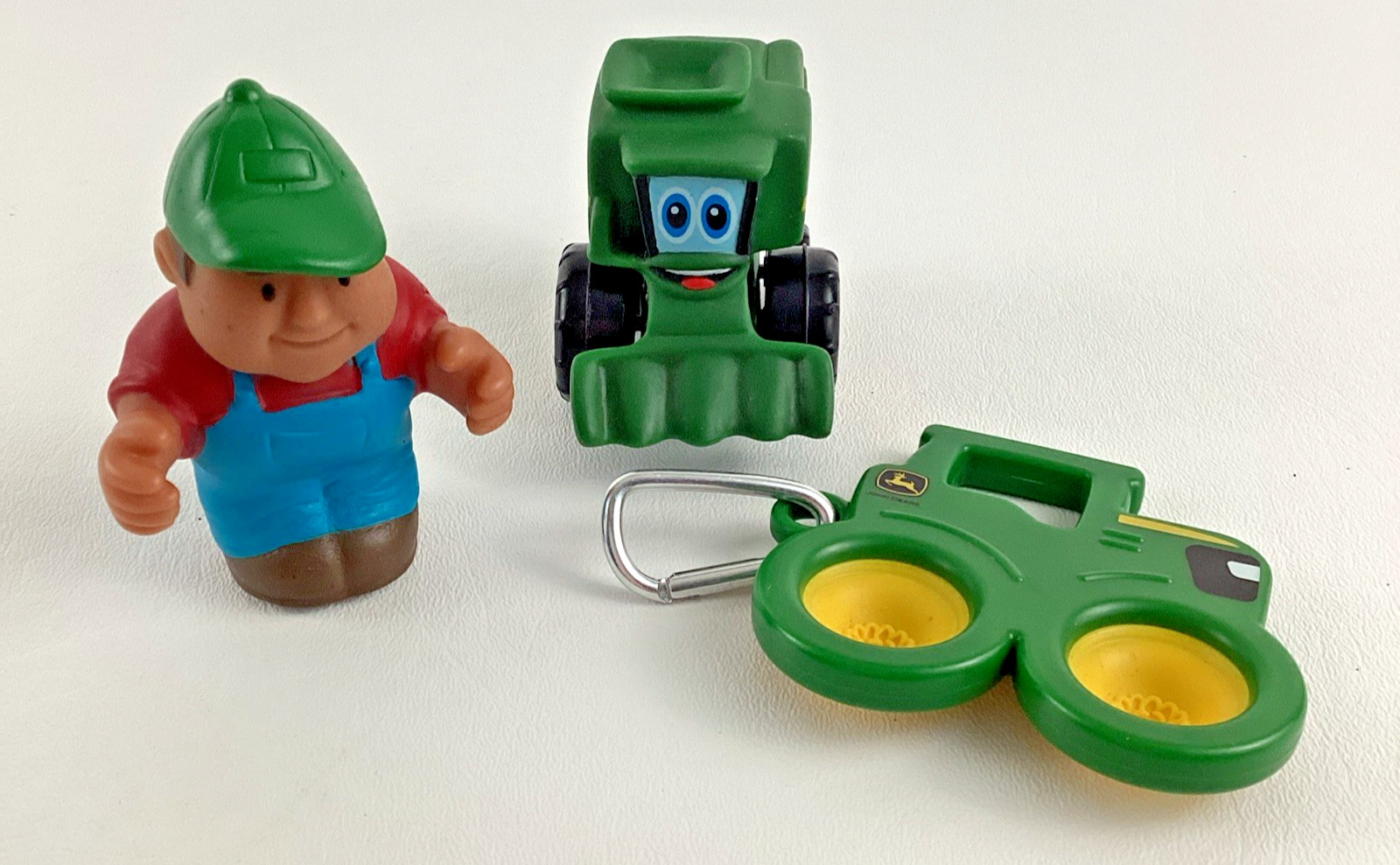 Johnny Tractor & Friends John Deere Corey Combine Farmer Action Figure Fidget
