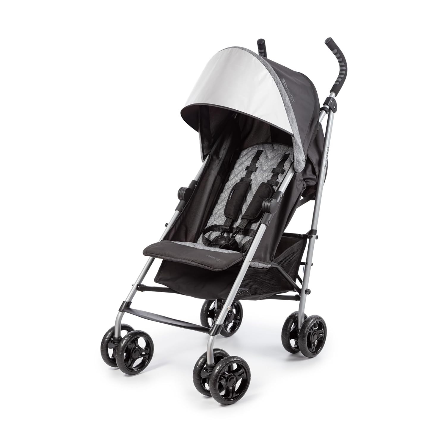 Summer 3Dlite ST Convenience Stroller - Multi-Position Recline & Storage Basket