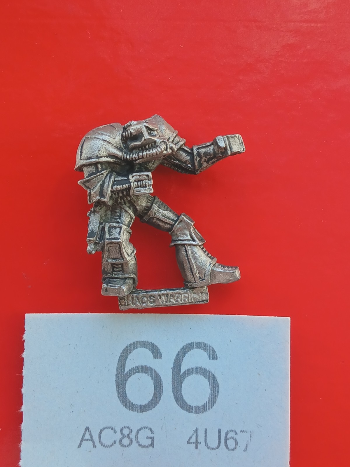 Chaos Space Marine Renegade (figure only) 40K warhammer fantasy metal #66